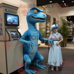 Disfraz de mascota Sky Blue...