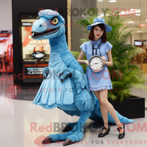 Disfraz de mascota Sky Blue...
