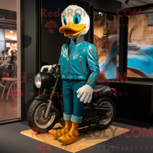 Disfraz de mascota de pato...