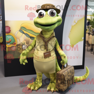 Máscara de Olive Python com...