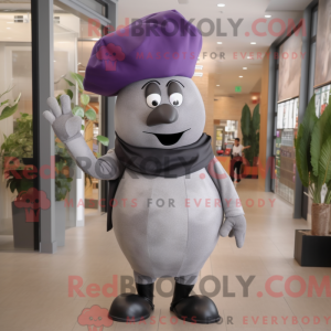 Gray Eggplant mascot...