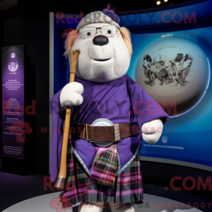 Bagpipe mascot costume...