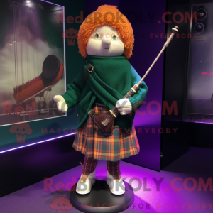 Bagpipe mascot costume...