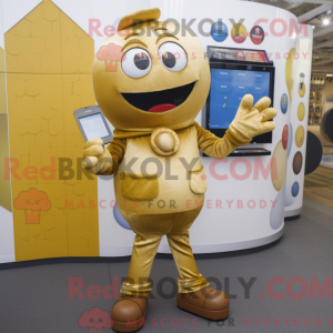 Gold Juggle maskot...