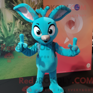 Turquoise Gazelle mascot...
