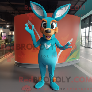 Turquoise Gazelle mascot...