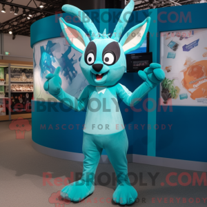 Turquoise Gazelle mascot...