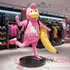 Rosa bamaskotkostyme kledd...