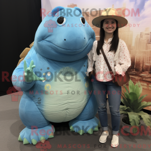 Máscara Sky Blue Glyptodon...