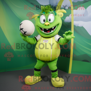 Maskotdraktfigura Lime...