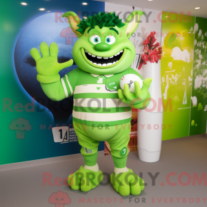 Maskotdraktfigura Lime...