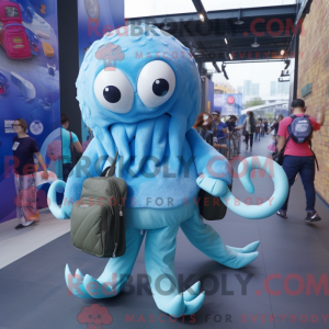 Disfraz de mascota Kraken...