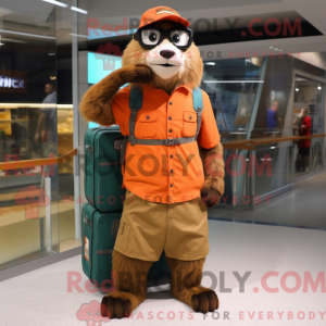 Marmot-mascottekostuum...