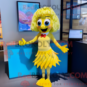 Personaggio mascotte sirena...