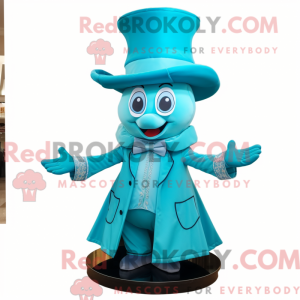 Turquoise Hourglass mascot...