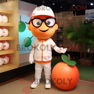 Maskotka Peach Golf Ball w...