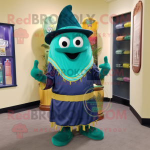 Teal Pot Of Gold mascotte...
