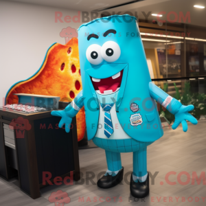 Turkis Bbq Ribs maskot...