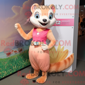 Peach Mongoose máscara de...