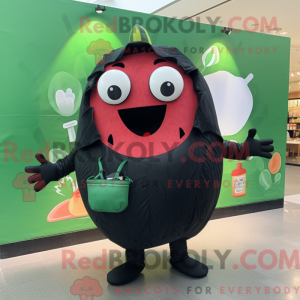 Máscara preta de vannmelon...