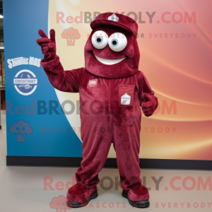Disfraz de mascota Maroon...