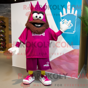 Magenta King máscara de...