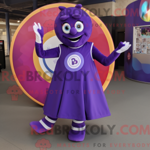 Purple Juggle mascot...
