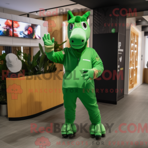 Disfraz de mascota de Green...