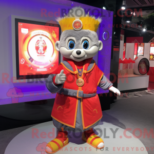 King-mascottekostuum...