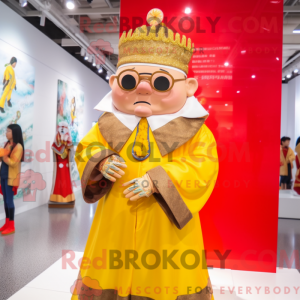King-mascottekostuum...