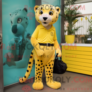 Disfraz de mascota Cheetah...