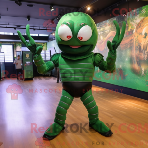 Forest Green Lobster maskot...