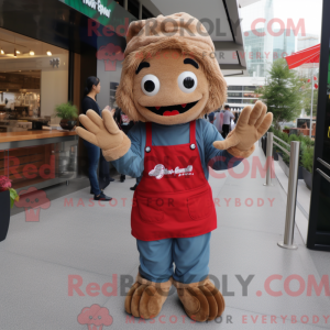 Pad Thai maskot kostume...