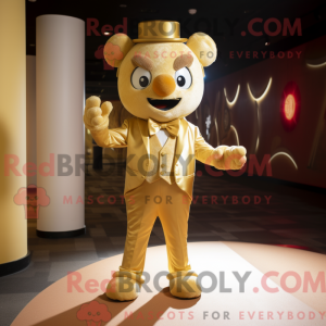 Gold Momentum mascot...