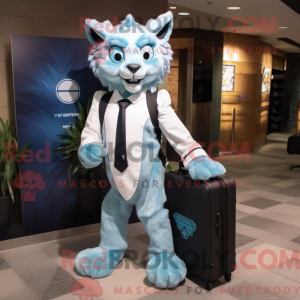 Disfraz de mascota Sky Blue...
