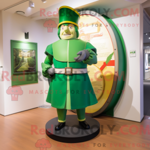 Groen mascottekostuum van...