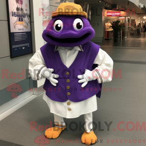 Maskotdrakt Purple Crab...