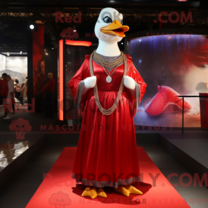 Costume de mascotte d oies...