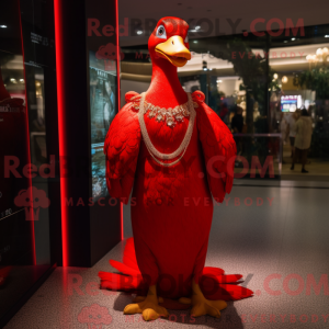 Costume de mascotte d oies...