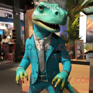 Turquoise Komodo Dragon...