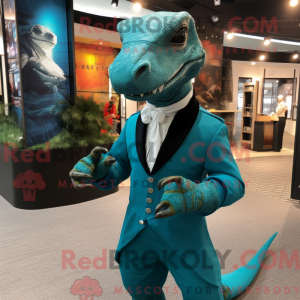 Turquoise Komodo Dragon...