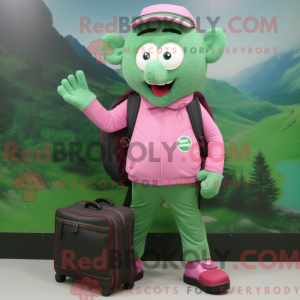 Forest Green Pink maskot...