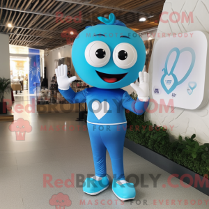 Figura de máscara Sky Blue...