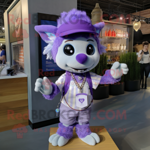 Lavendelarmband maskot...