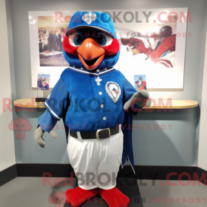 Red Blue Jay...