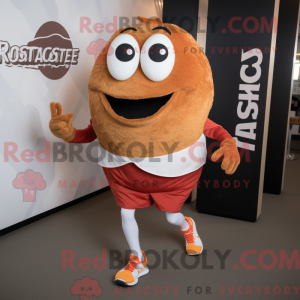 Rust Oyster maskot kostume...