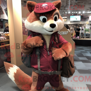 Disfraz de mascota Maroon...