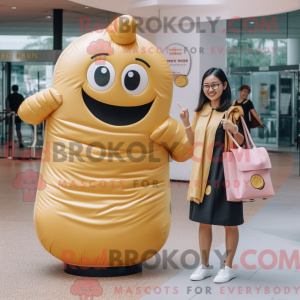 Gold Donut maskot...