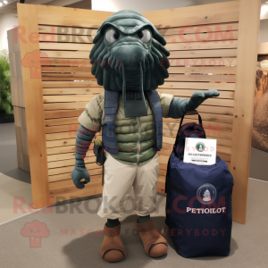 Navy Trilobite mascotte...