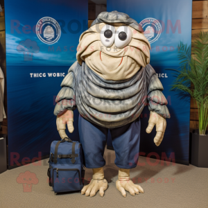 Navy Trilobite mascotte...